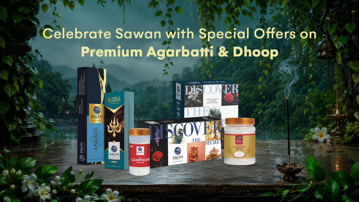 Celebrate Sawan with Special Offers on Premium Agarbatti & Dhoop