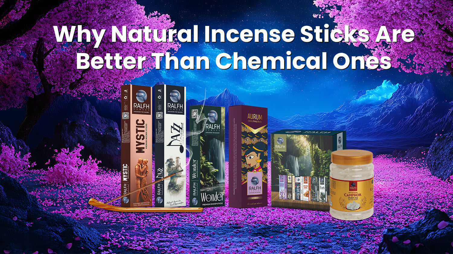 Why Natural Incense Sticks Are Better Than Chemical Ones