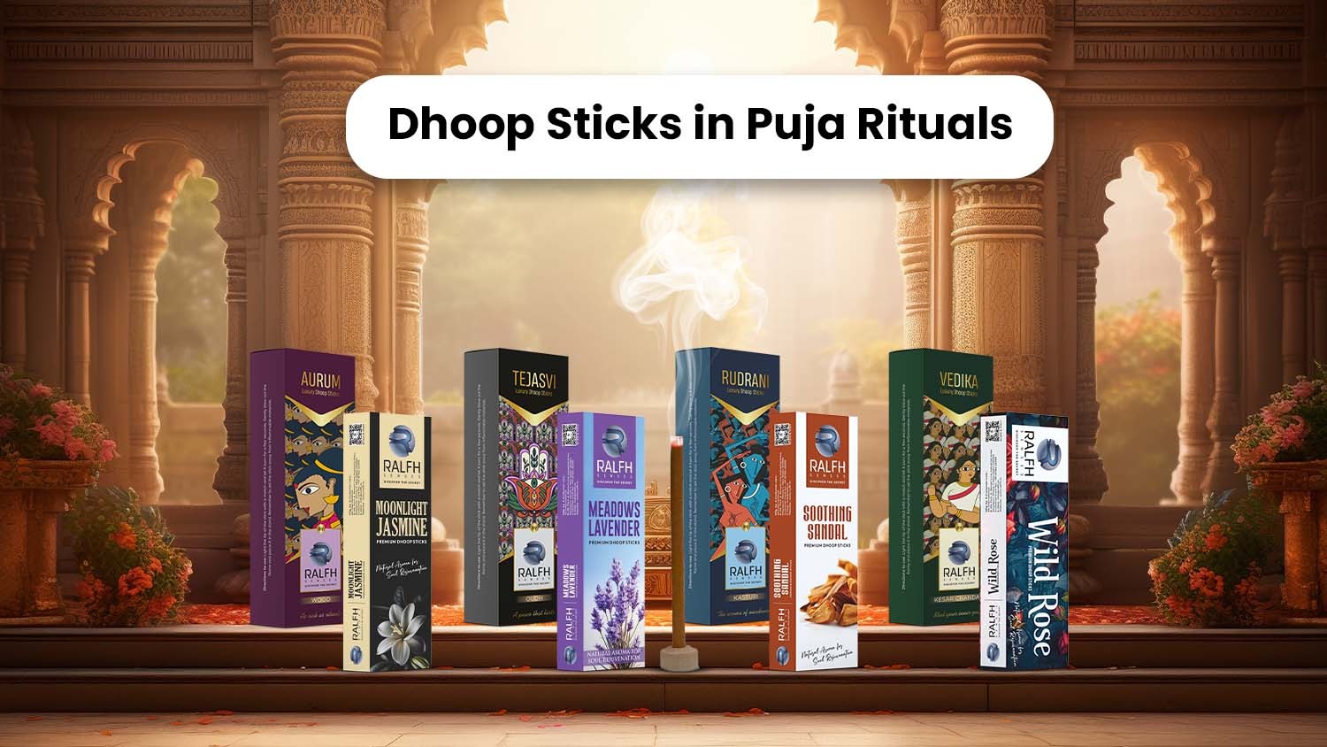 Dhoop Sticks in Puja Rituals