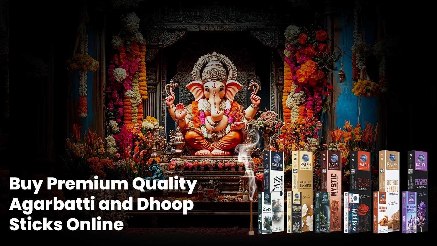 Buy Premium Quality Agarbatti and Dhoop Sticks Online