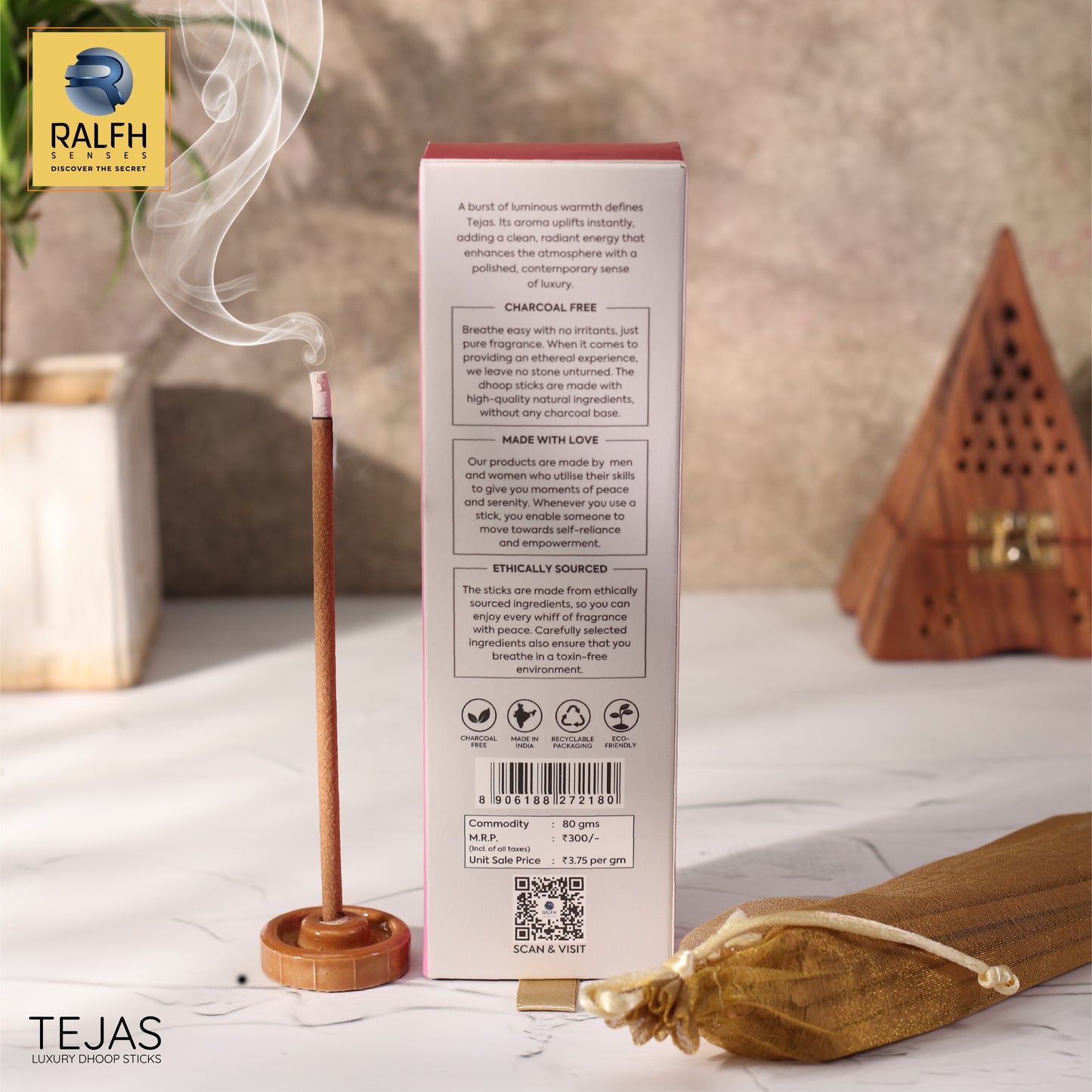 Tejas (Champa) Luxury Dhoop Sticks