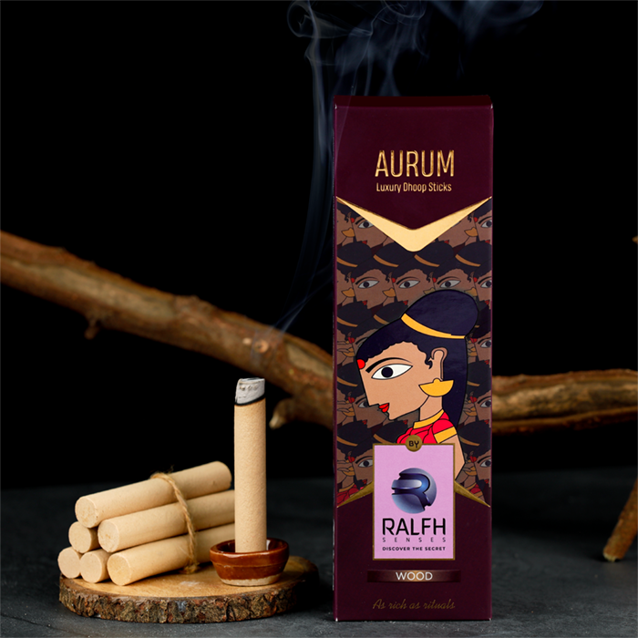 Aurum (Wood) Luxury Dhoop Sticks