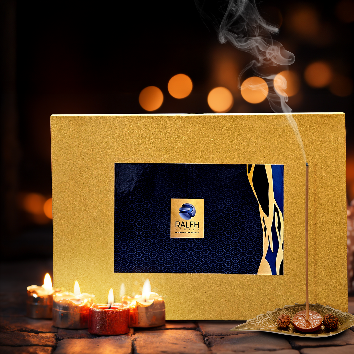 Luxury Incense and Sambrani Combo Gift box
