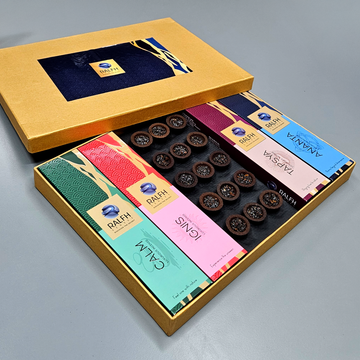 Luxury Incense and Sambrani Combo Gift box
