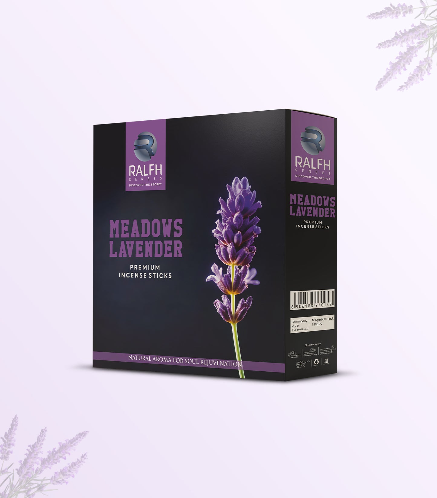 Meadows Lavender Premium Incense Sticks