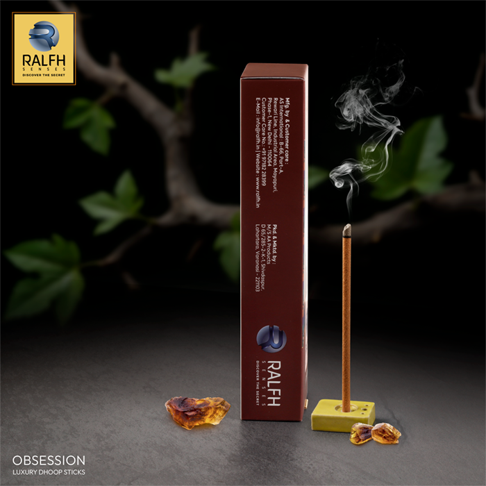 Obsession (Amber) Luxury Dhoop Sticks