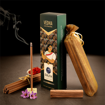 Vedika (Kesar Chandan) Luxury Dhoop Sticks