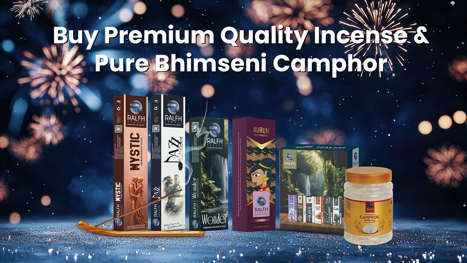 Buy Premium Quality Incense & Pure Bhimseni Camphor