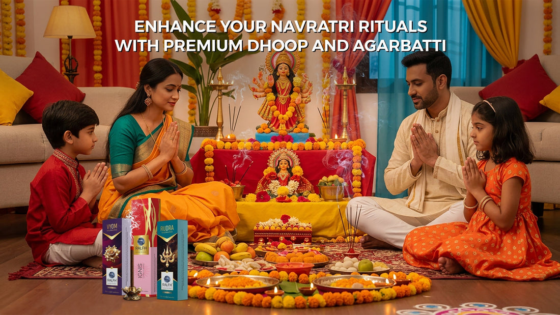 Enhance Your Navratri Rituals with Premium Dhoop and Agarbatti