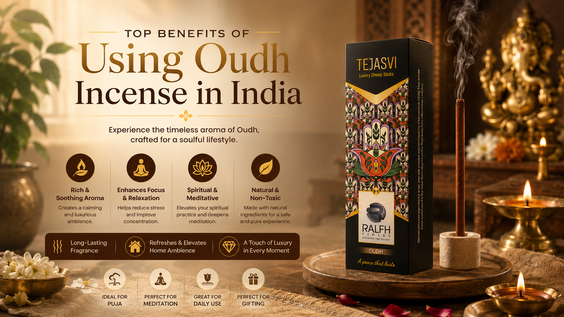 Top Benefits of Using Oudh Incense in India
