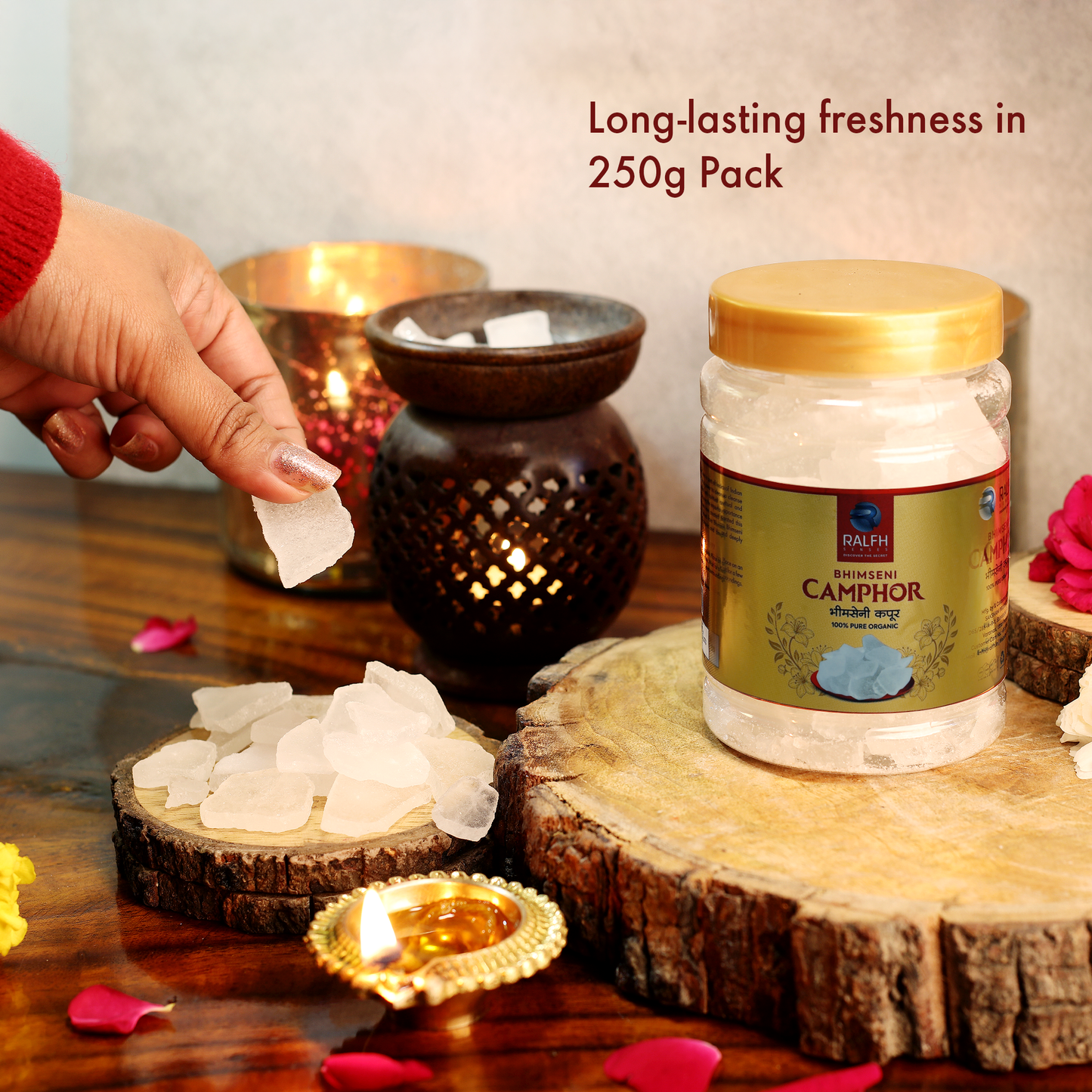 Bhimseni Camphor - 250 G