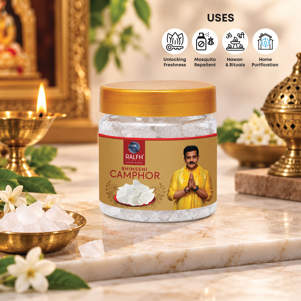 Bhimseni Camphor - 50 G