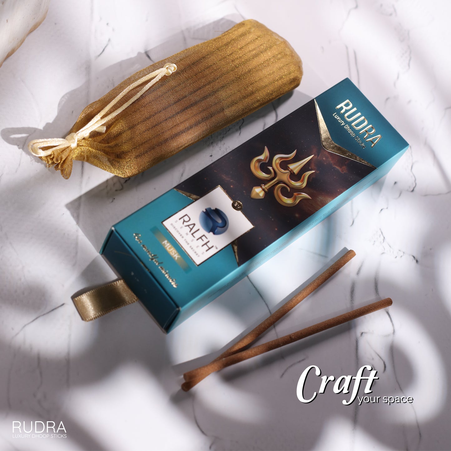 Rudra (Musk) Luxury Dhoop Sticks