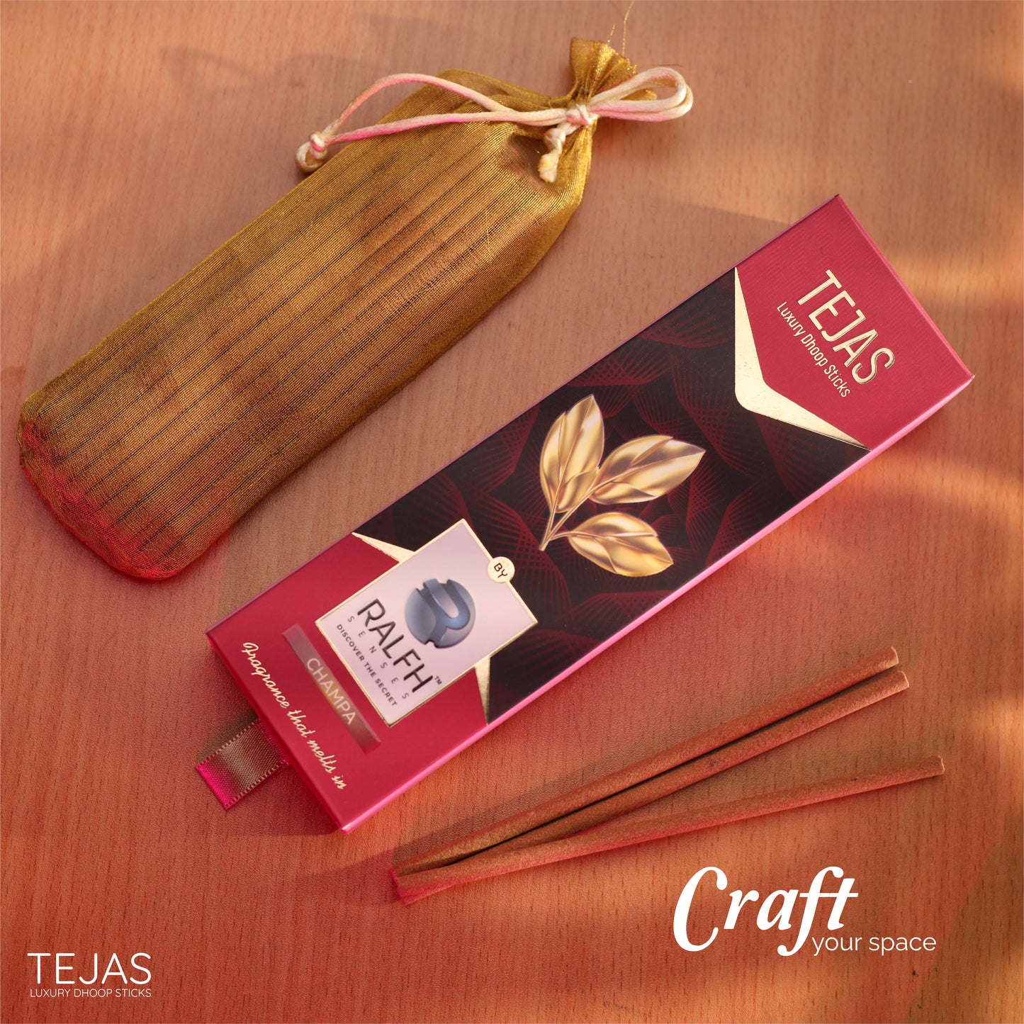 Tejas (Champa) Luxury Dhoop Sticks