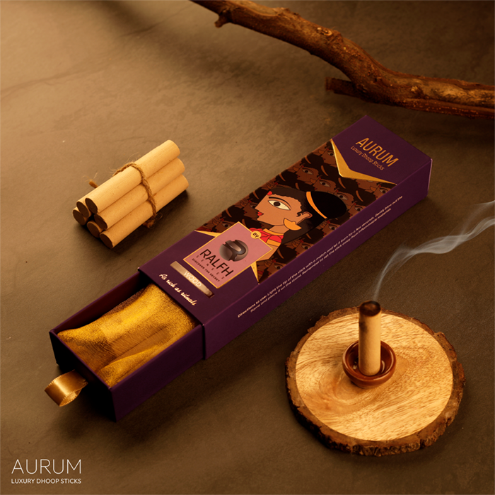 Aurum (Wood)  Luxury  Dhoop Sticks