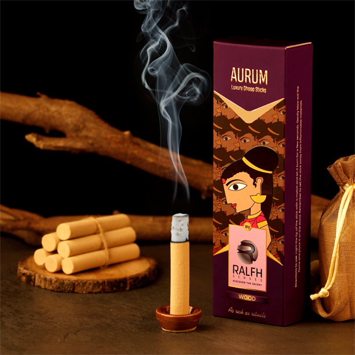 Aurum (Wood)  Luxury  Dhoop Sticks