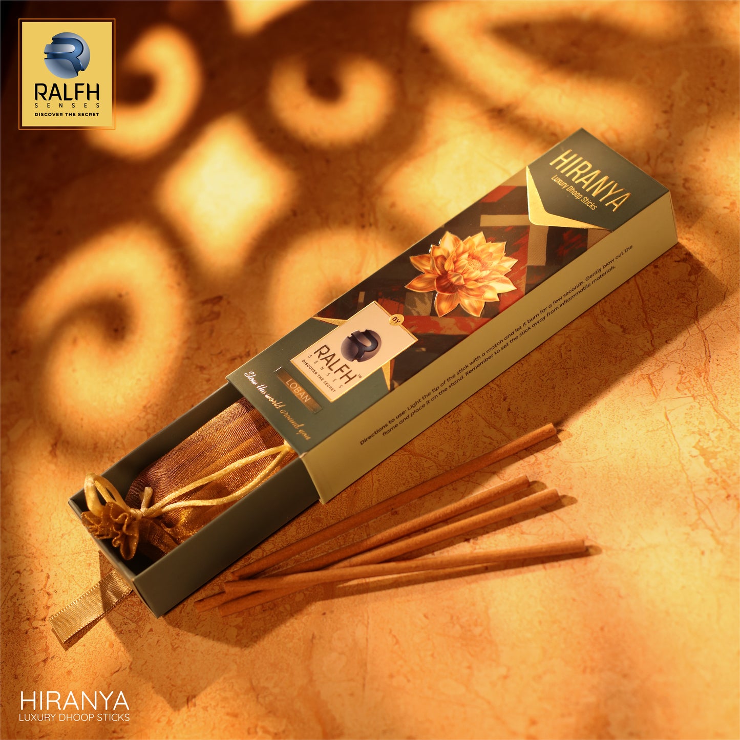 Hiranya (Loban) Luxury Dhoop Sticks