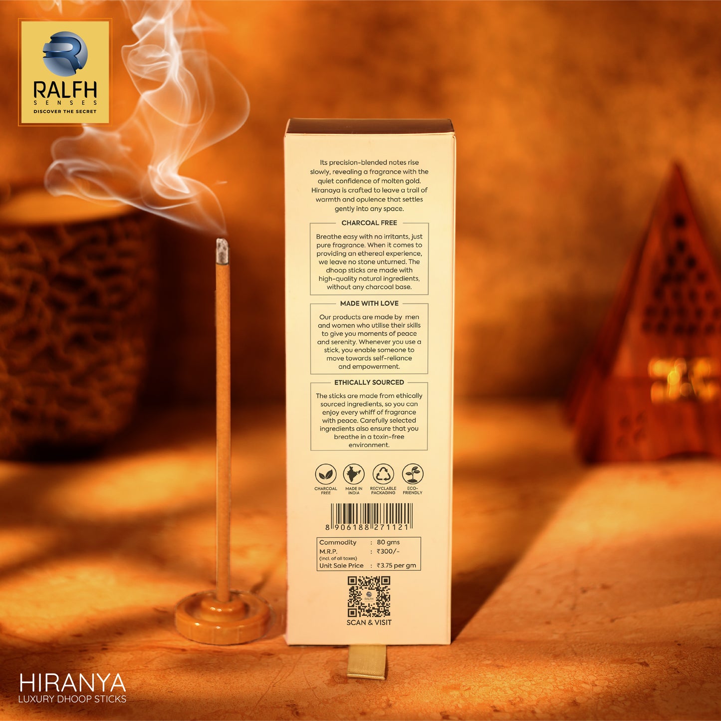 Hiranya (Loban) Luxury Dhoop Sticks