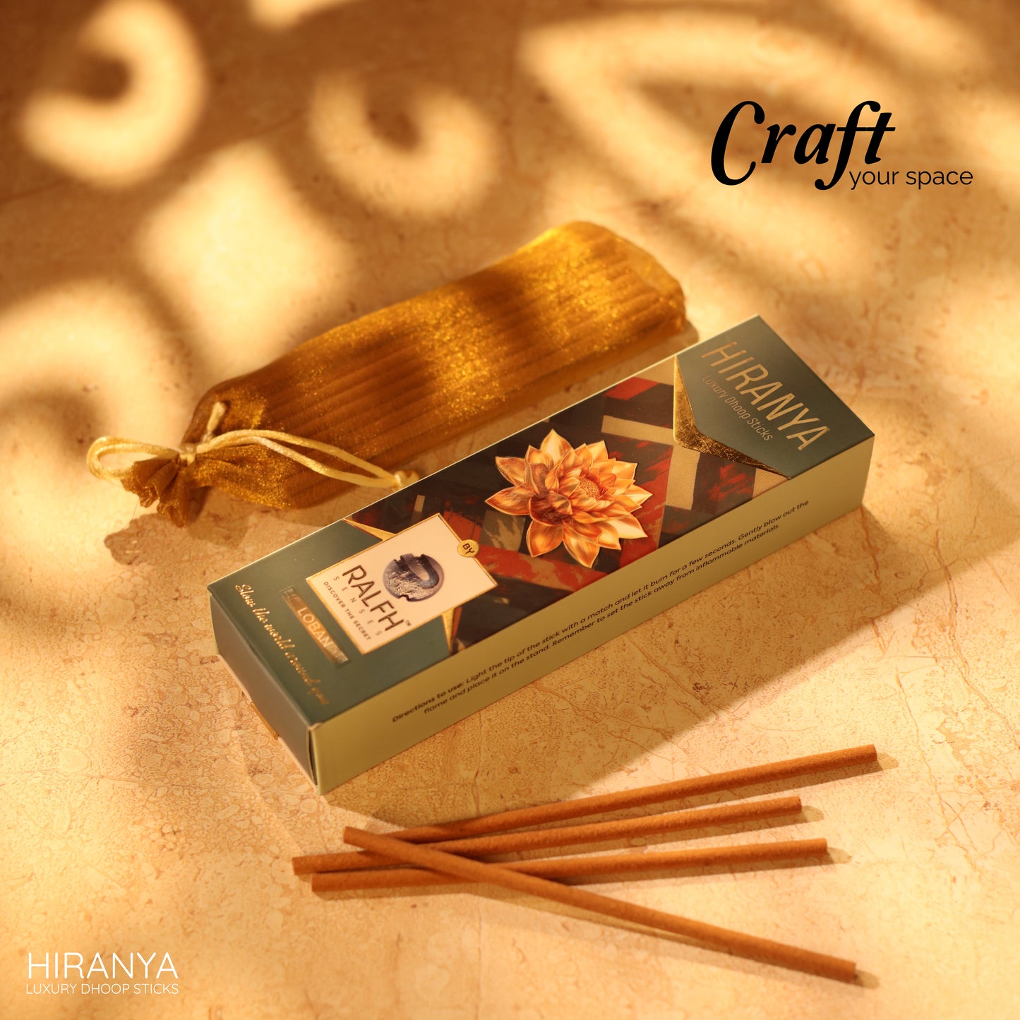 Hiranya (Loban) Luxury Dhoop Sticks