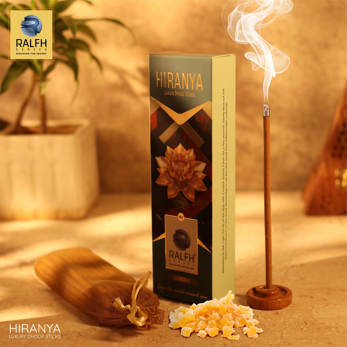 Hiranya (Loban) Luxury Dhoop Sticks