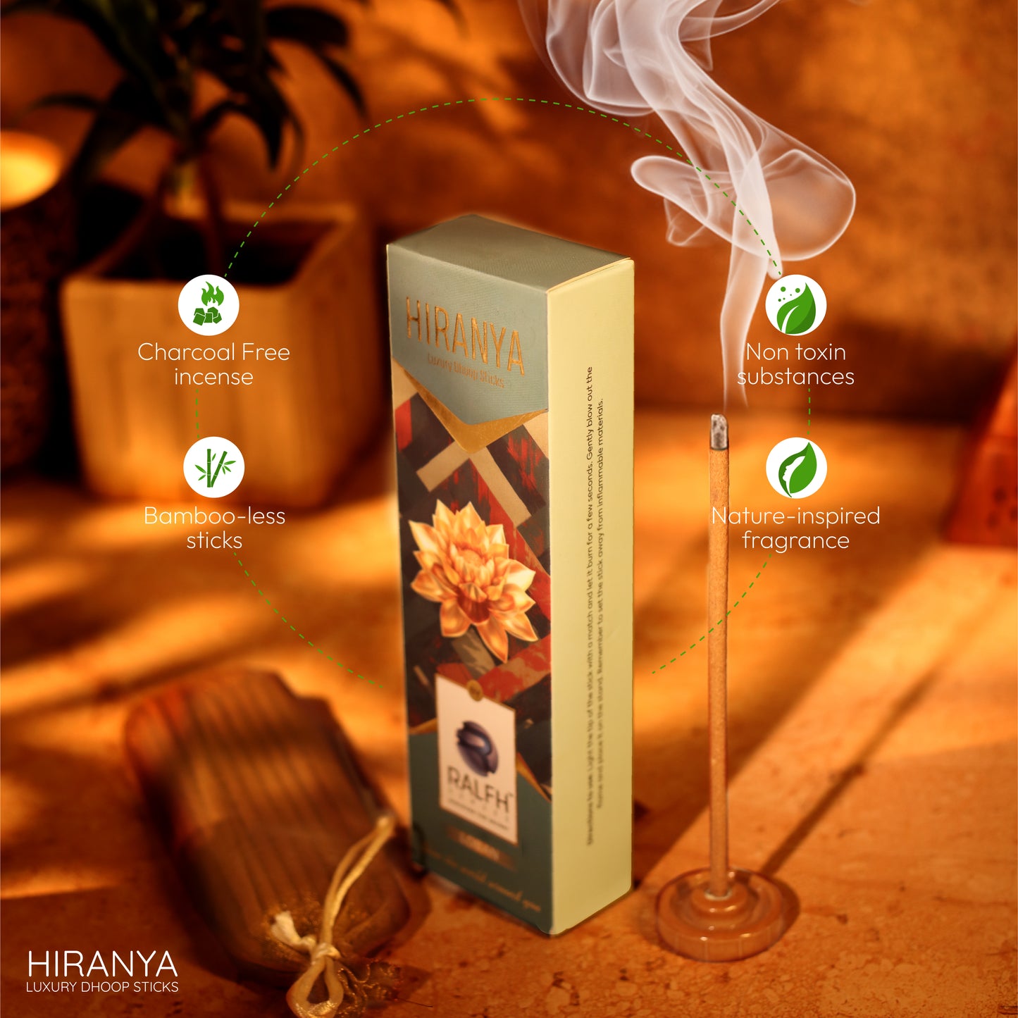 Hiranya (Loban) Luxury Dhoop Sticks
