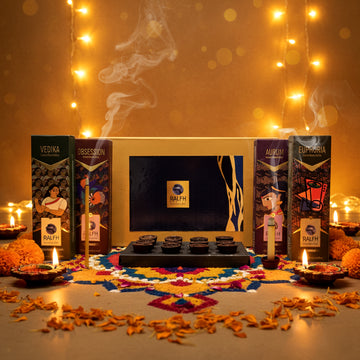 Luxury Dhoop and Sambrani Combo Gift box
