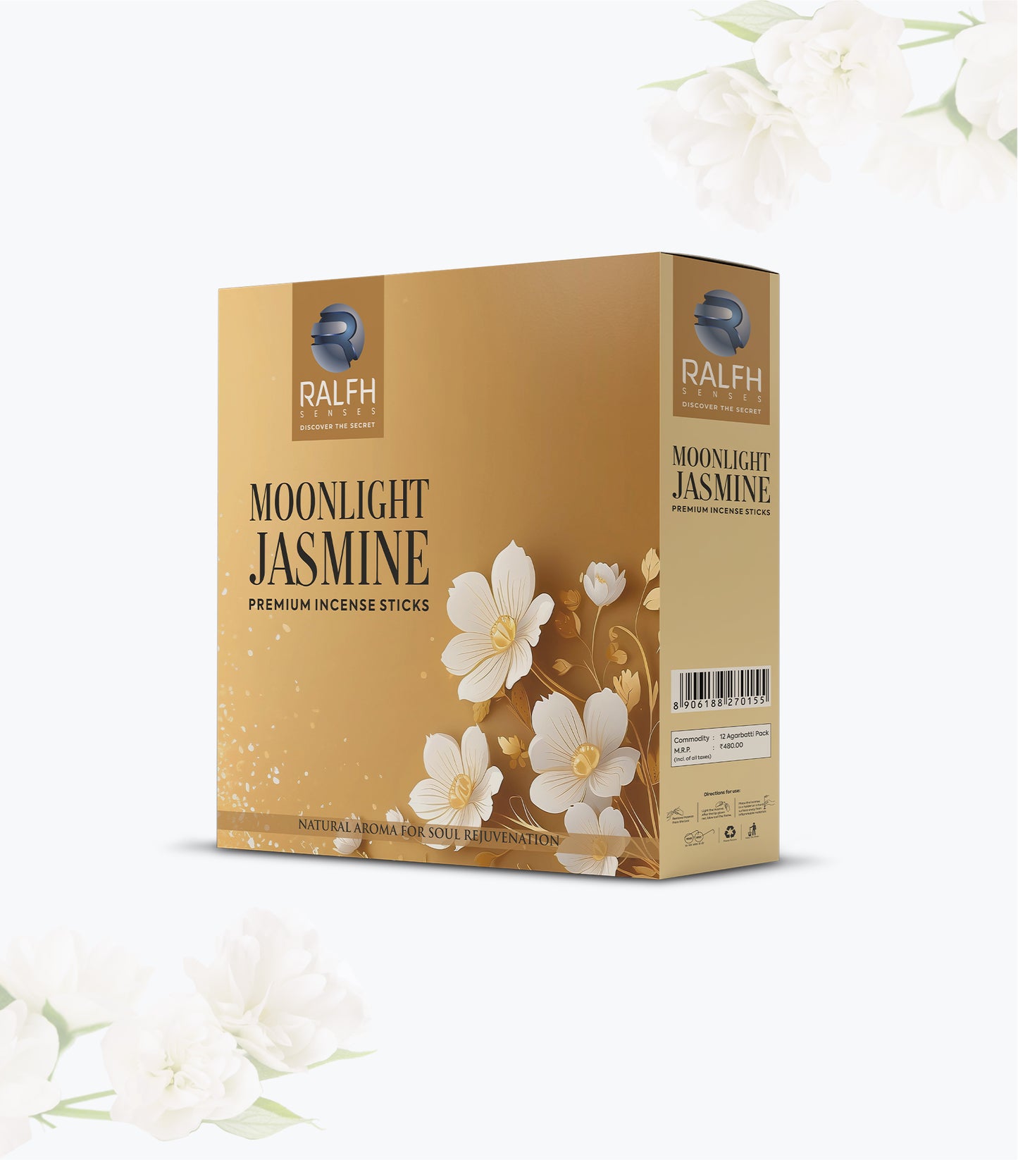 Moonlight Jasmine Premium Incense Sticks