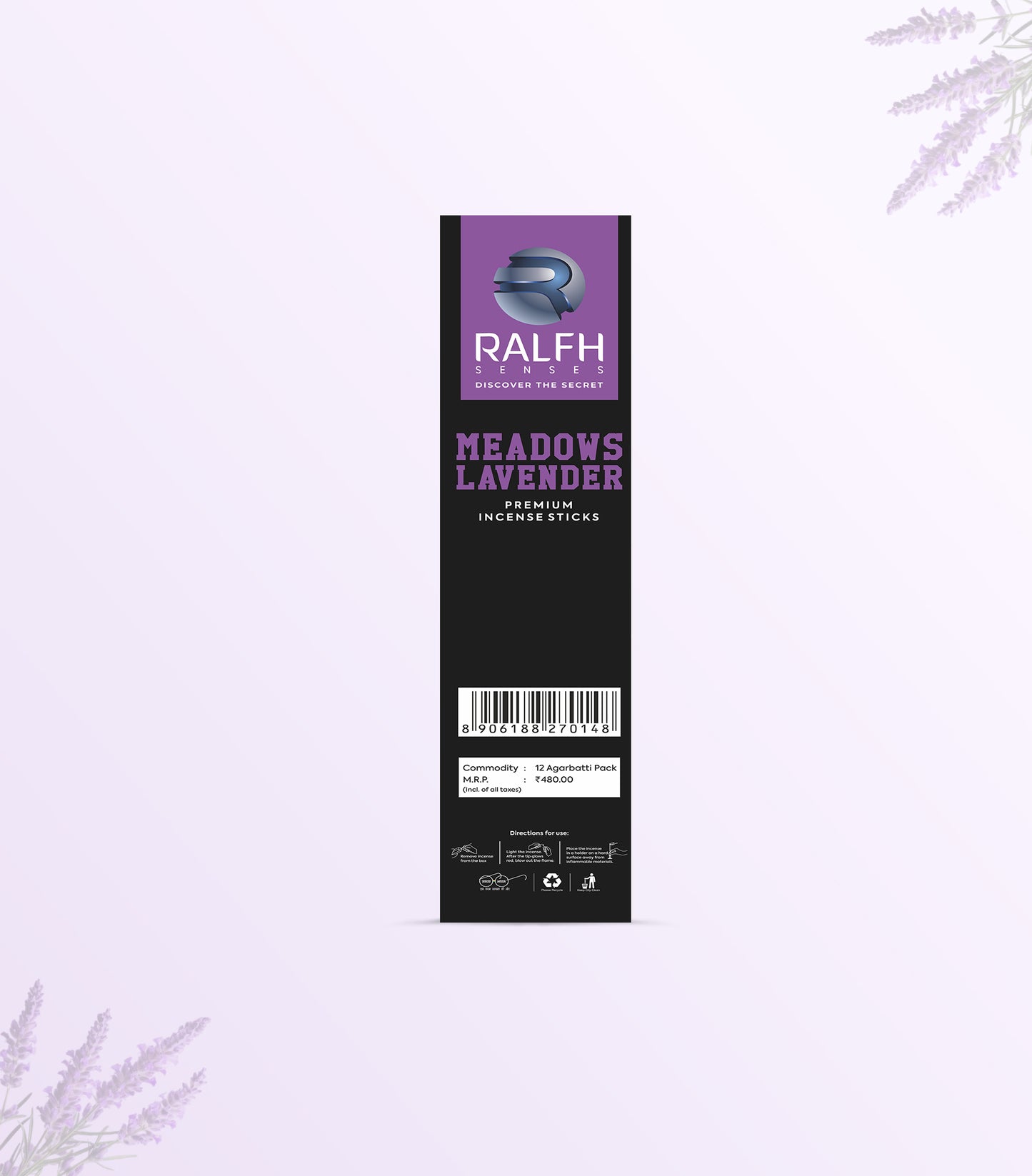 Meadows Lavender Premium Incense Sticks