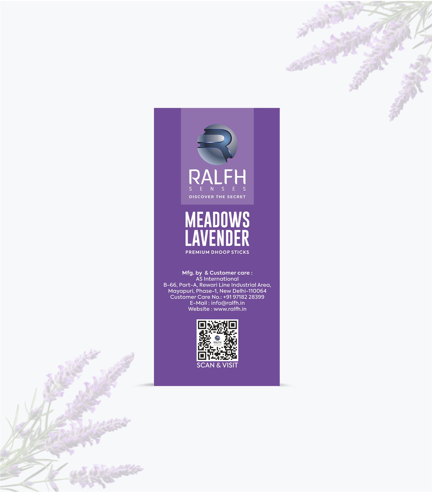 Meadows Lavender Premium Dhoop Sticks