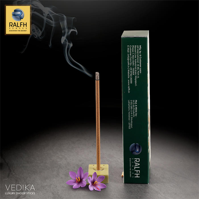 Vedika (Kesar Chandan) Luxury Dhoop Sticks