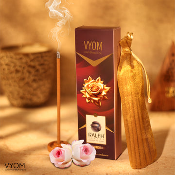 Vyom (Tea Rose) Luxury Dhoop Sticks