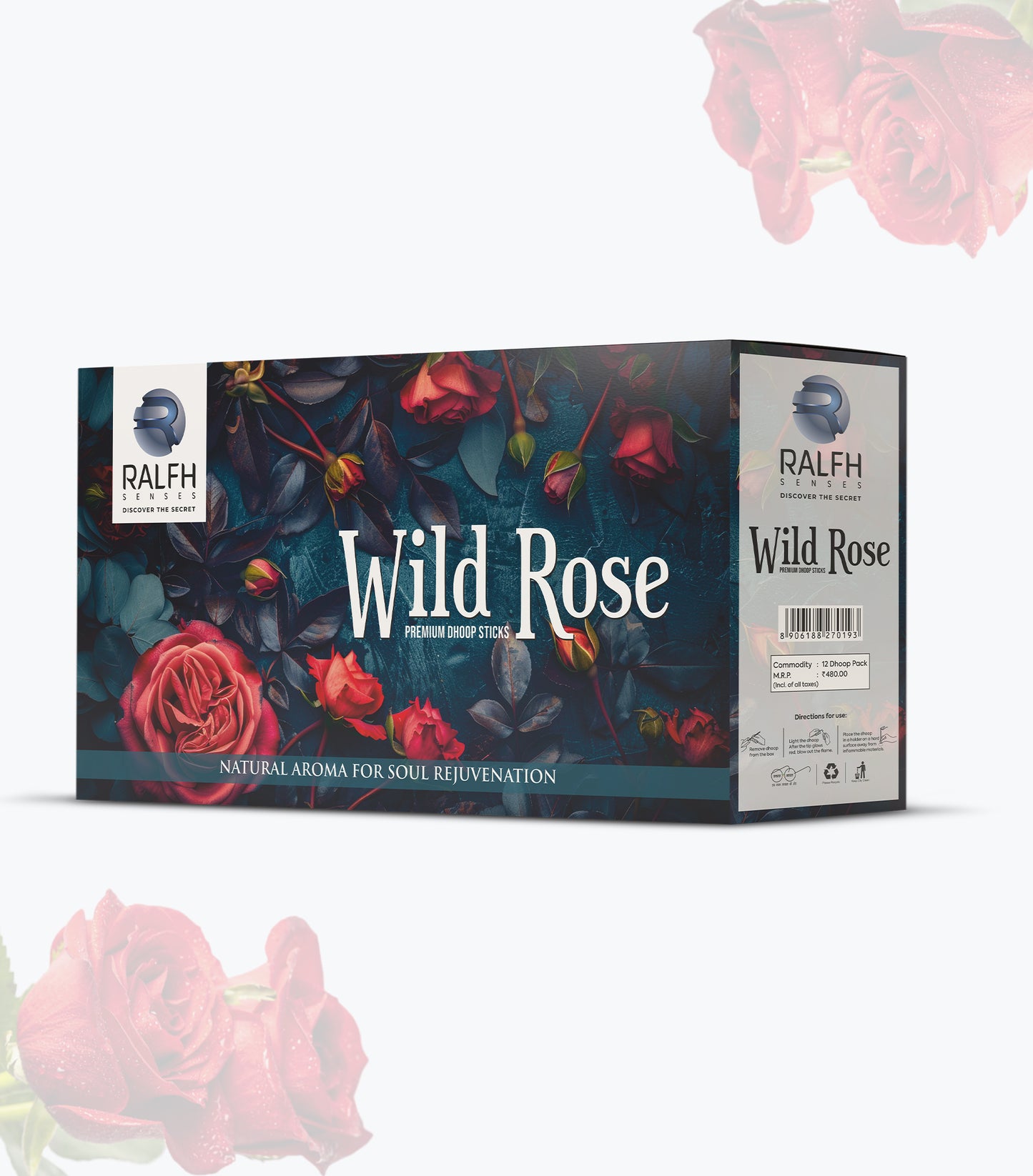 Wild Rose Premium Dhoop Sticks