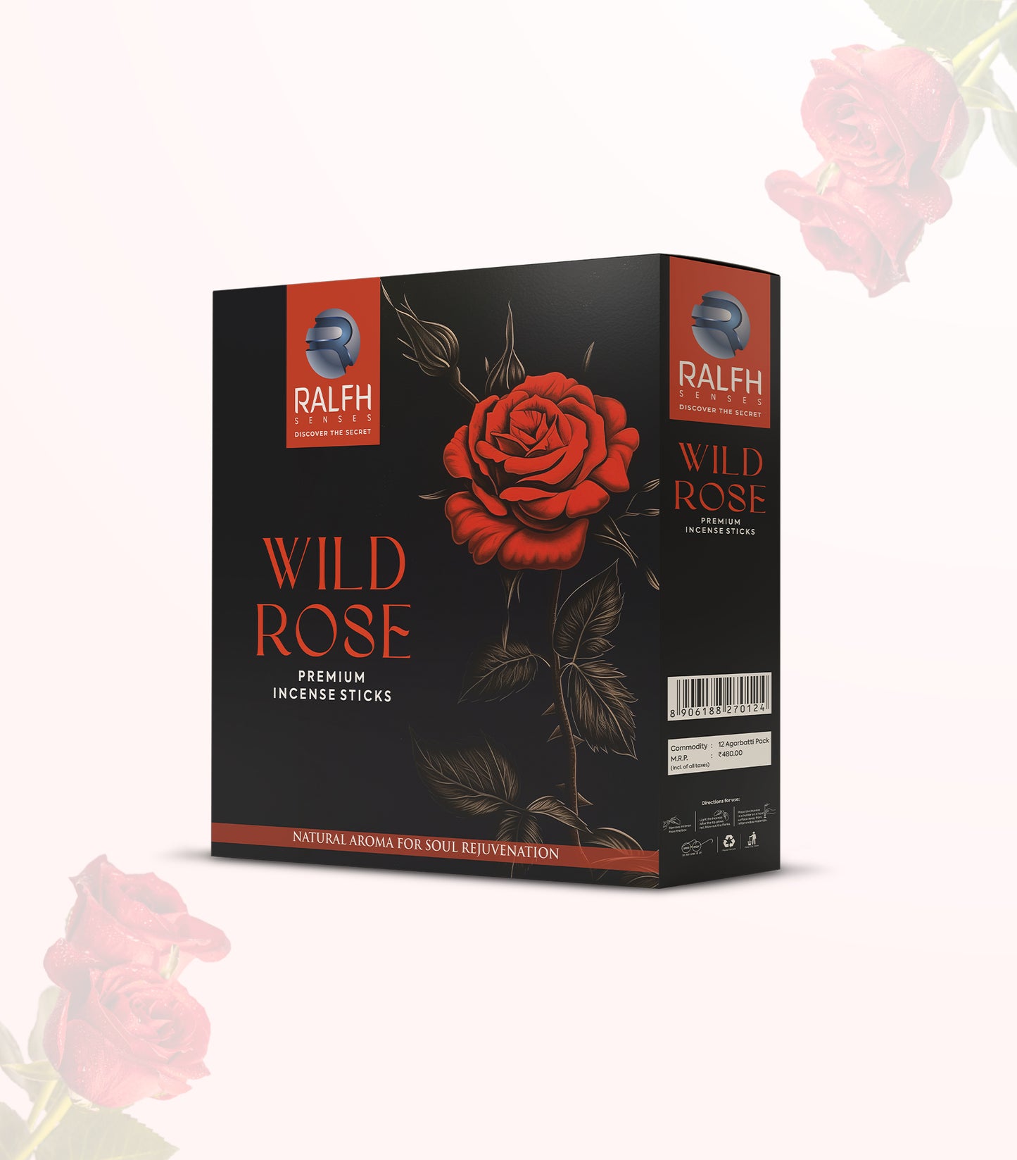 Wild Rose Premium Incense Sticks