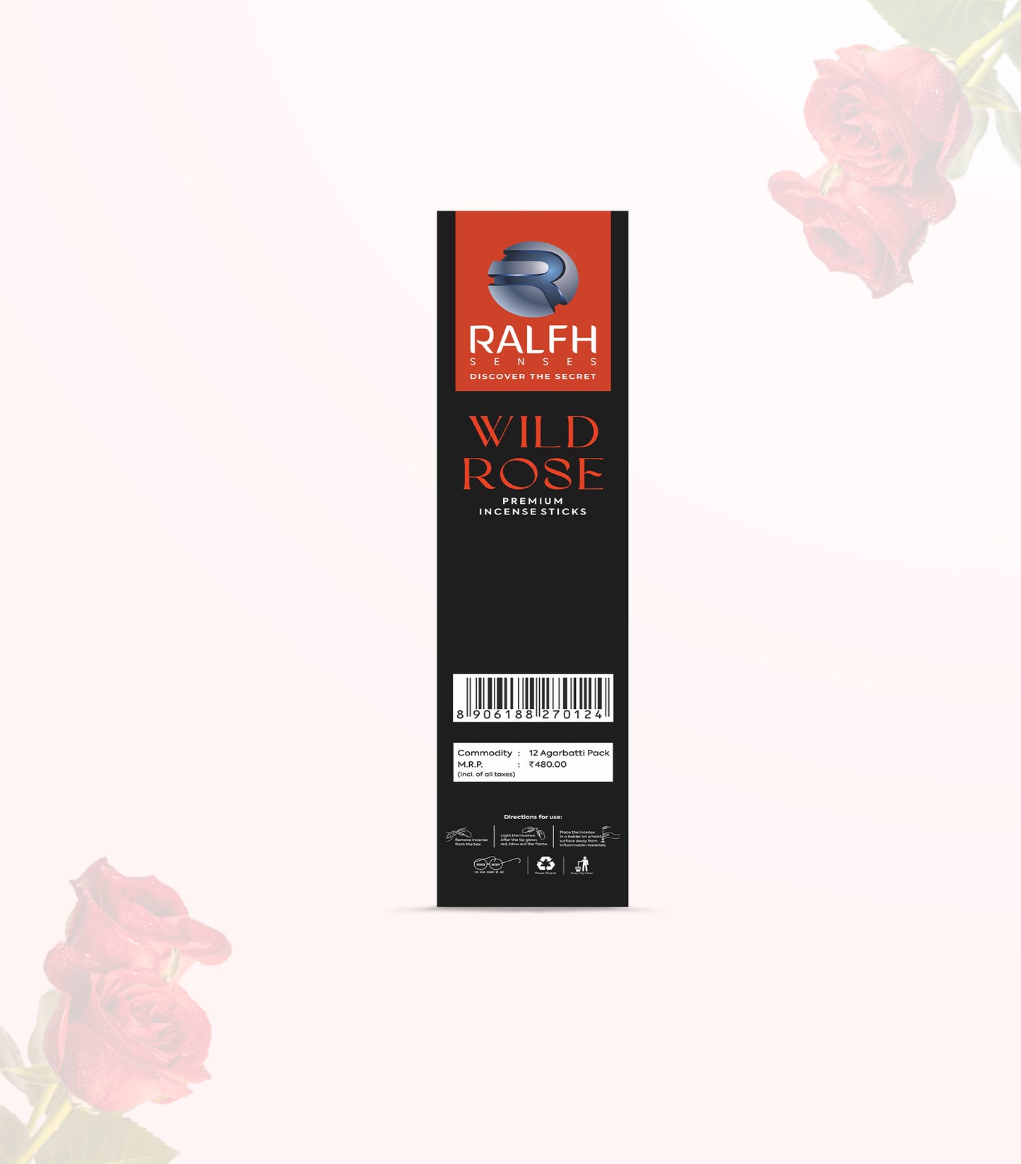 Wild Rose Premium Incense Sticks