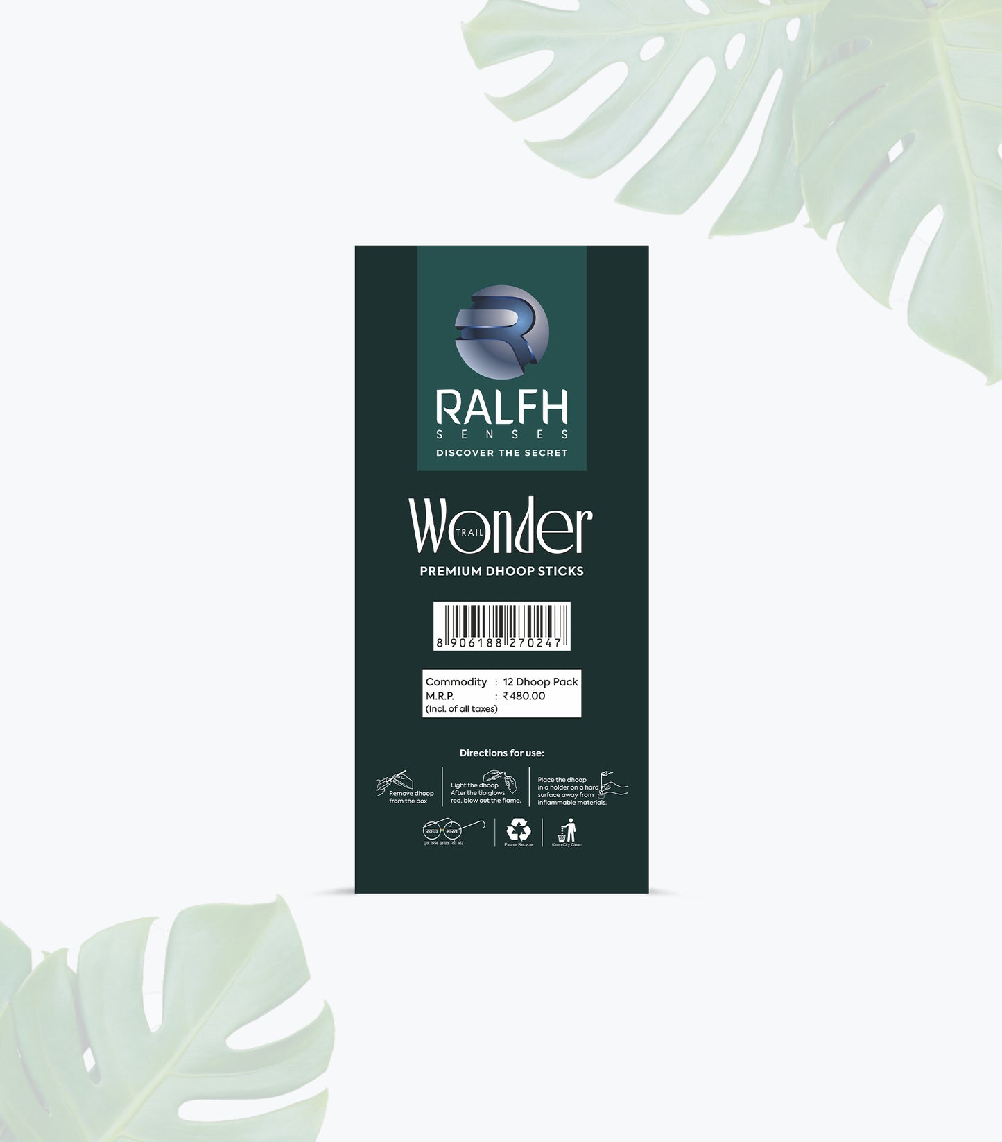 Wonder Trail Premium Premium Dhoop Sticks